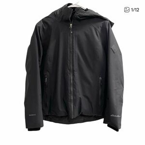 Eddie Bauer Weatheredge Down Performance Jacket Black Size XL Petite